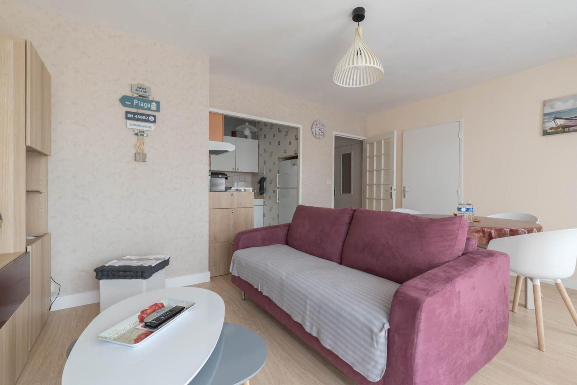 Le Vintage - 300M Plage - Wifi - Parking Saint-Nazaire  Exterior photo